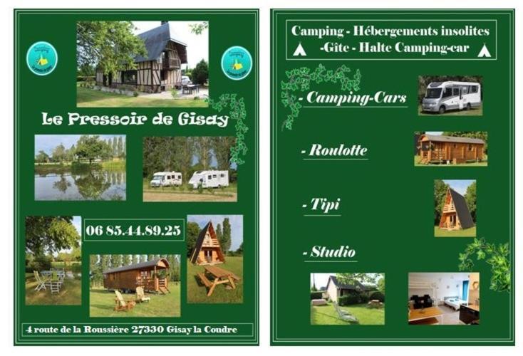 Le studio du Pressoir Gisay Extérieur photo